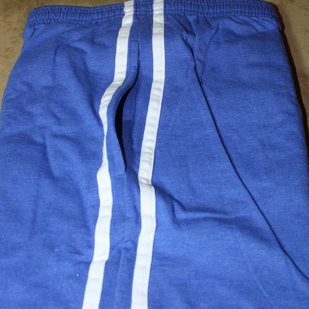 King Size NIP Striped Lightweight Sweatpants